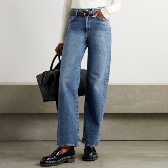 AGOLDE Harper Mid Rise Straight Leg Jeans 32